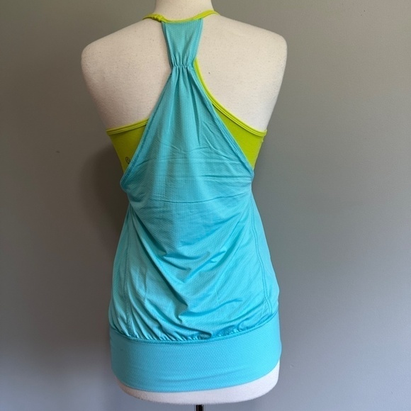 LULULEMON No Limits Tank Angel Blue Antidote Womens Sz 6 - Picture 7 of 7